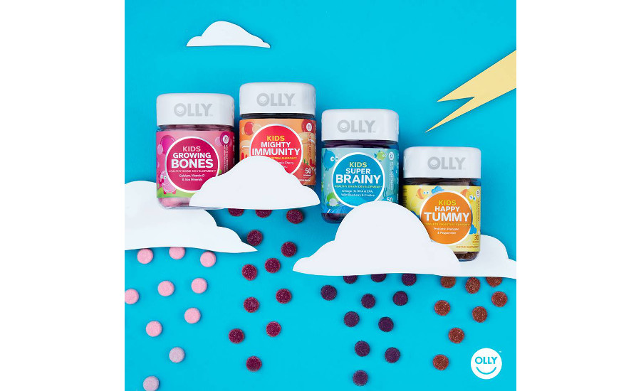 Olly expanded its functional gummy portfolio with four new kids products