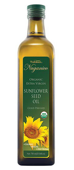 Sunflower oil is light in flavor and high in natural antioxidants