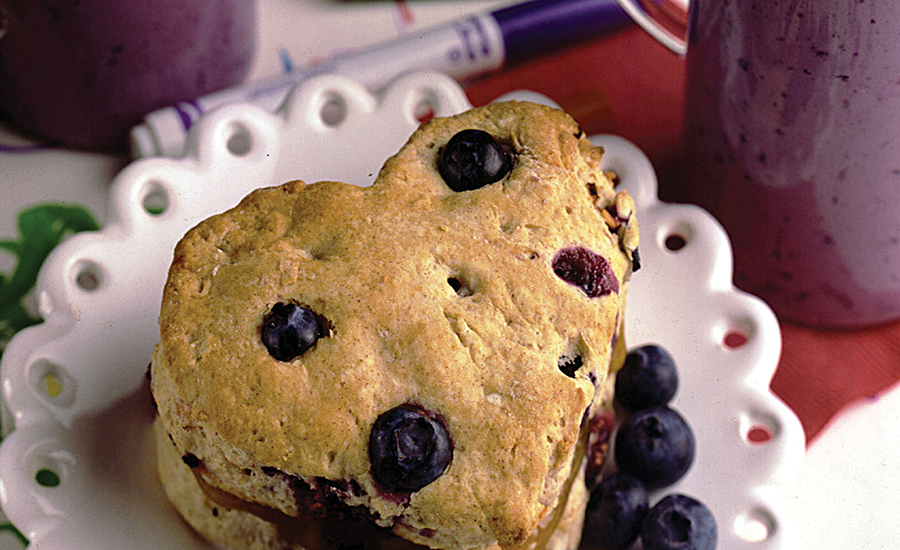 Fresh fruits including blueberries contain many naturally occurring antioxidants