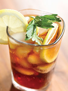 iced tea, natural colors, palm-free
