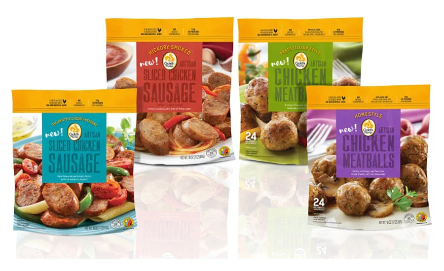 New Gold'n Plump Chicken Meatballs, Sliced Sausages