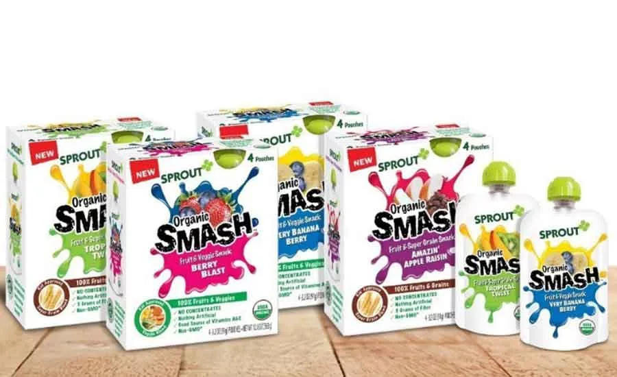 Sprout organic smash pouch