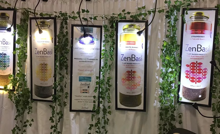 Zen Basil Plant-Based Prebiotic Beverages