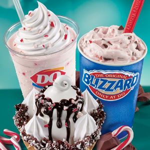 DQ Candy Cane ice cream in-body