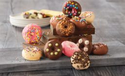 chocolate mini donuts