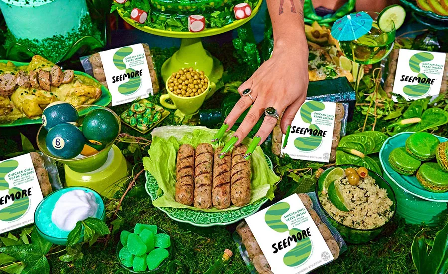 Seemore Meats & Veggies Chicken Chili Verde Sausage