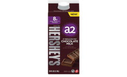 a2 Milk & Hershey Co-Branded Chocolate Milk
