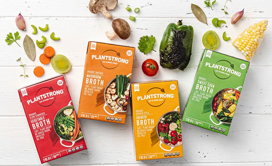 Plantstrong Organic, Vegan Broths, Ready-to-Eat Chilis and Stews