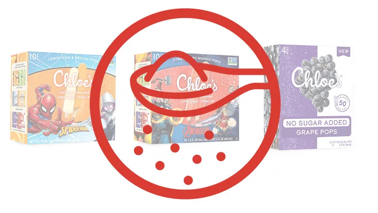 Chloe's Frozen Pops Varieties