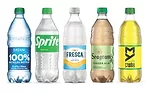 Dasani, Sprite, Fesca, Seagrams, and Mello Yellow