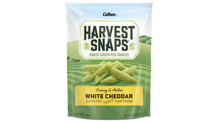 New baked pea snacks from Harvest Snaps