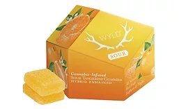 Wyld Sour Tangerine gummies