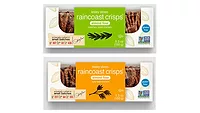 Two varieties of raincoast crisps