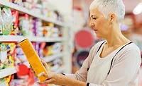 Consumer Shopping in Store