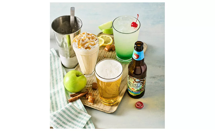 Red Robin Caramel Shake Angry Orchard Apple Lemonade