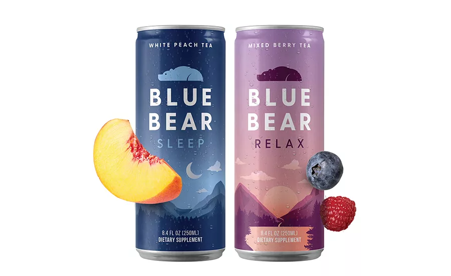 Blue Bear Sleep and Relax Cans