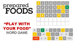 Prepared Foods Word Game Graphic