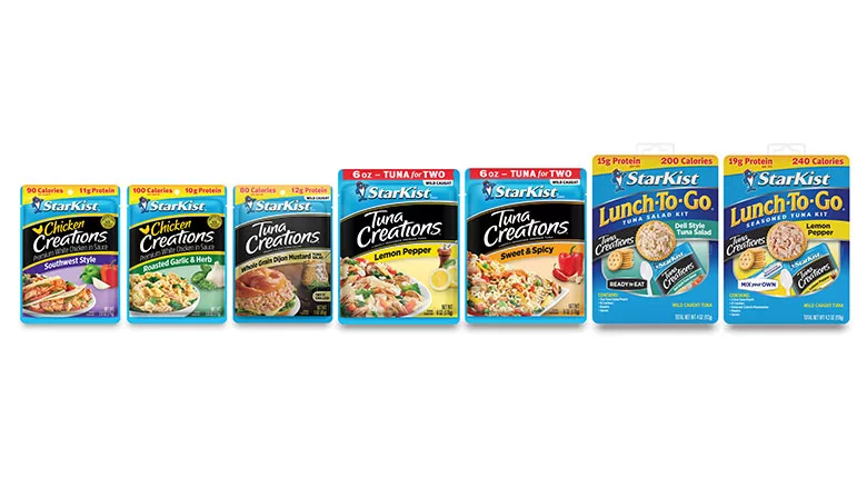 Starkist Creations Lunch To Go Products