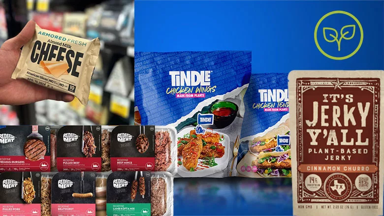 Plant Based Product Collage
