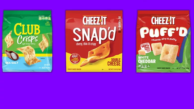 Kellanova Reduced Plastic Snack Packages