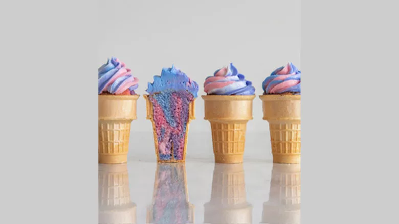 GNT Unicorn Ice Cream Cones