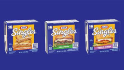 Kraft Singles Flavors in packages