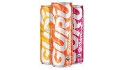 Guru Organic Energy Drink cans