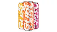 Guru Organic Energy Drink cans