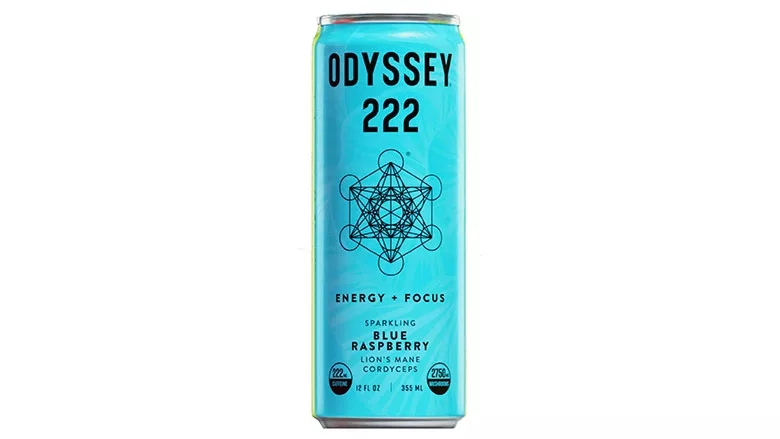 Odyssey 222 energy drink can