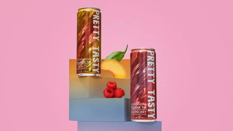 PrettyTasty Better for You Tea Cans