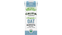 Califia Farms Organic Oat Barista creamer package