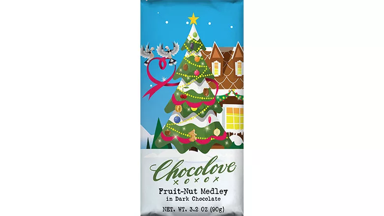 Chocolove Fruit Medley Bar
