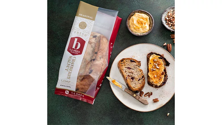 LaBrea Walnut Bread package