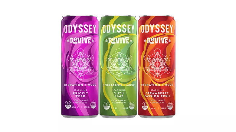 Odyssey Revive Beverage Cans