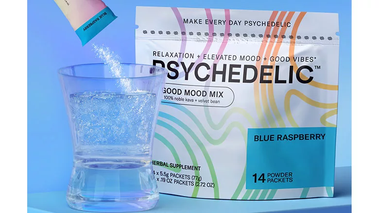 Psychedelic Mood Mix supplement package