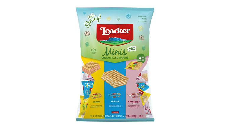Loacker minis package