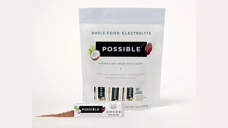 Possible Electrolyte Powder pouch