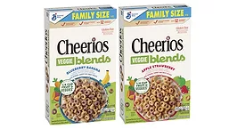 Cheerios Veggie Blends packages