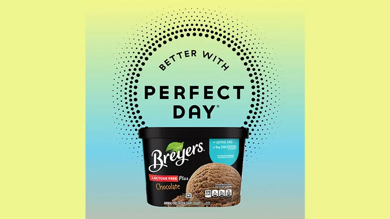 Perfect Day Breyers Chocolate Ice Cream