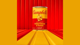 Campbells Grilled Cheese Tomato soup can