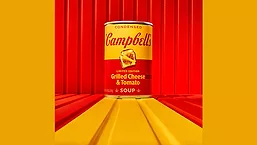 Campbells Grilled Cheese Tomato soup can