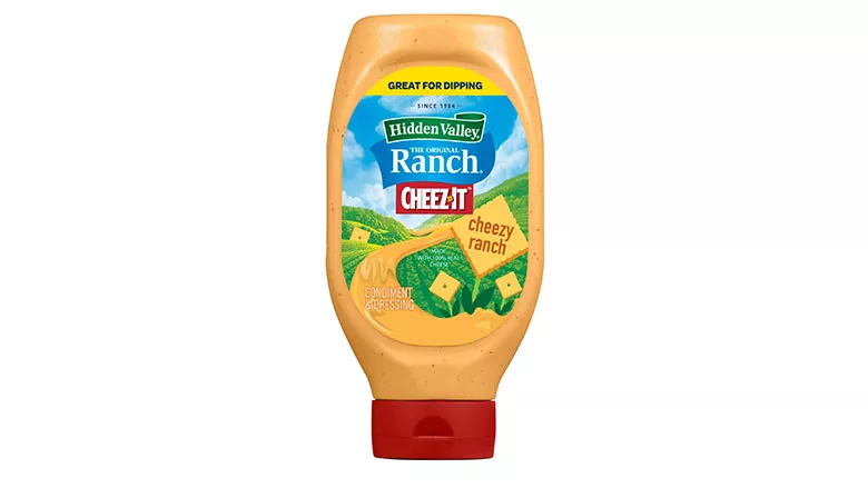Hidden Valley Ranch Cheez Its Dressing package