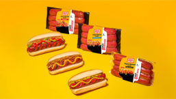 Oscar Mayer Plant Based hot dog packages