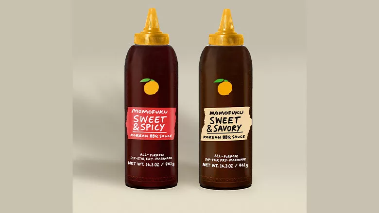 Momofuku Korean BBQ sauce bottles