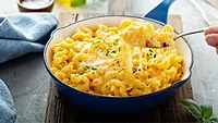 Mac and cheese in a pot