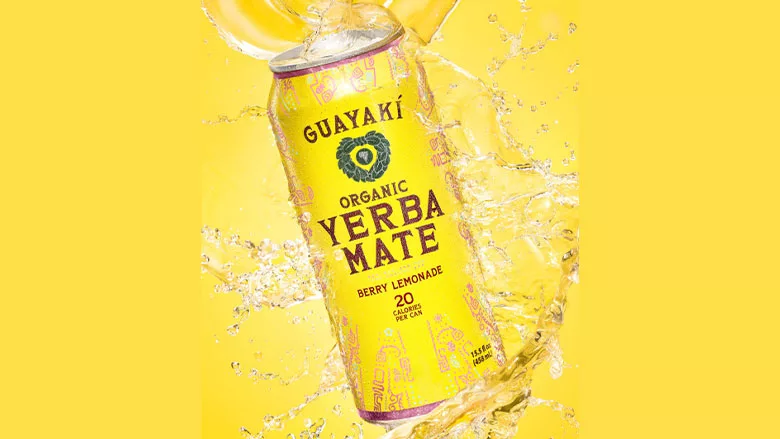 Guayaki Berry Lemonade can