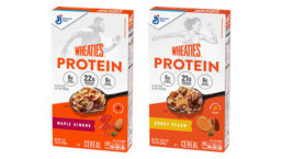 Wheaties Protein cereal box