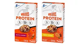 Wheaties Protein cereal box