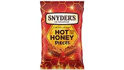 Snyders Hot Honey Pretzels package