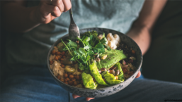 Healthy Bowl with Beans and Greens